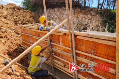 溆浦县殡仪馆及公墓一期建设项目建设进展顺利